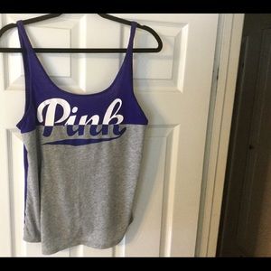Pink tank top sz M